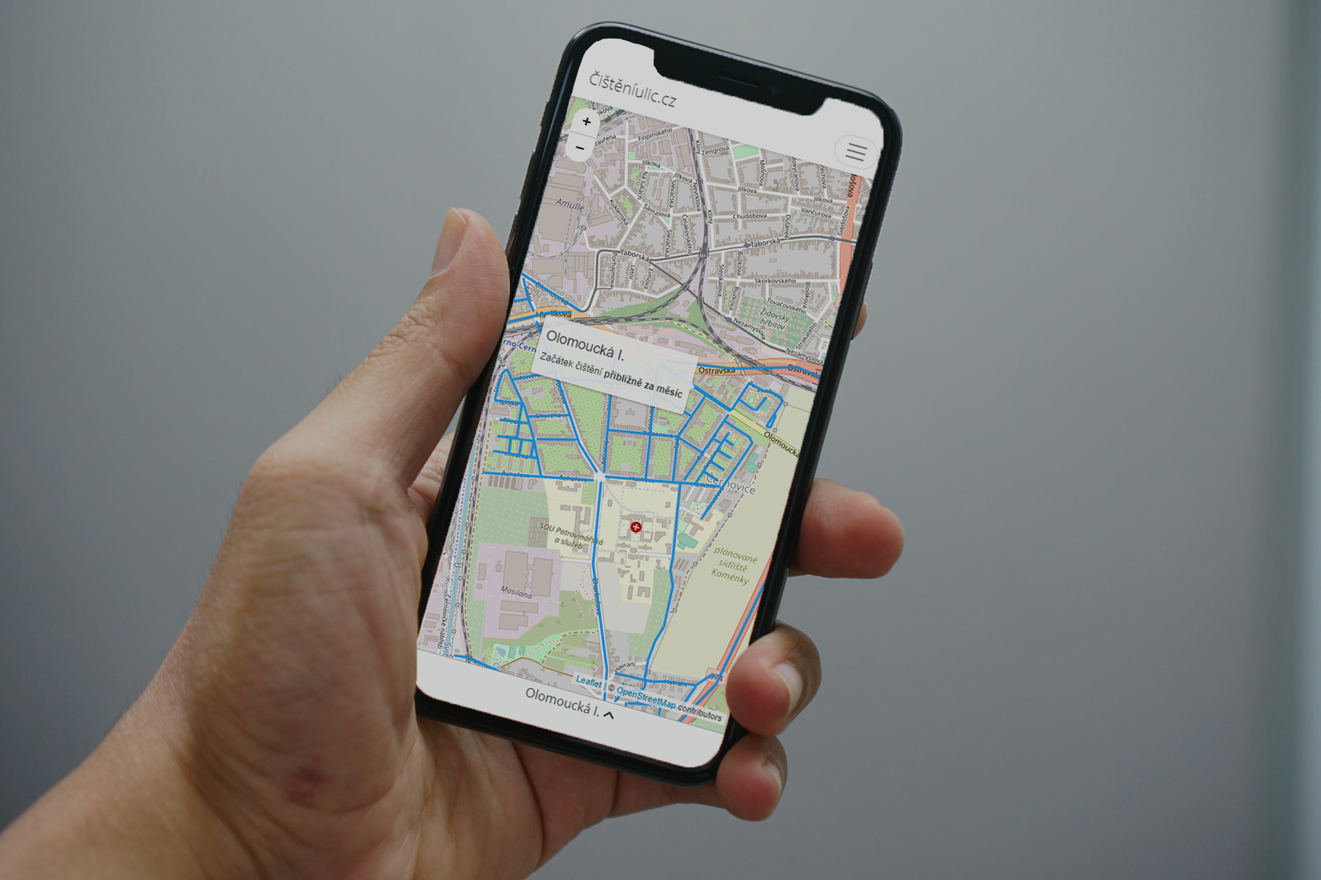 Interaktívne blokové čistenie